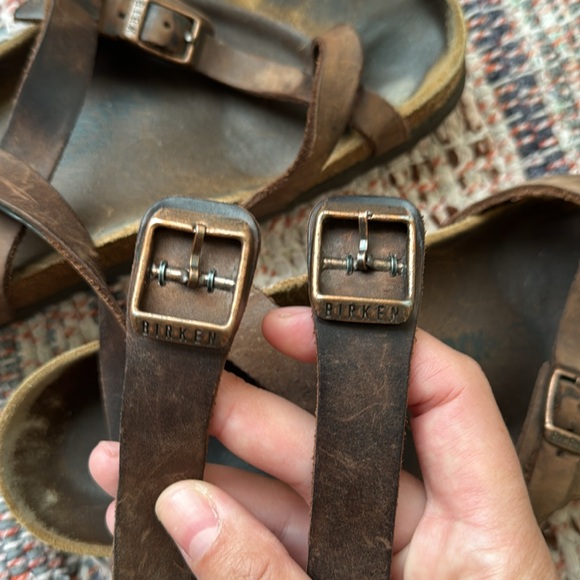 Yara oiled leather Birkenstocks 39 regular/wide - Picture 4 of 7